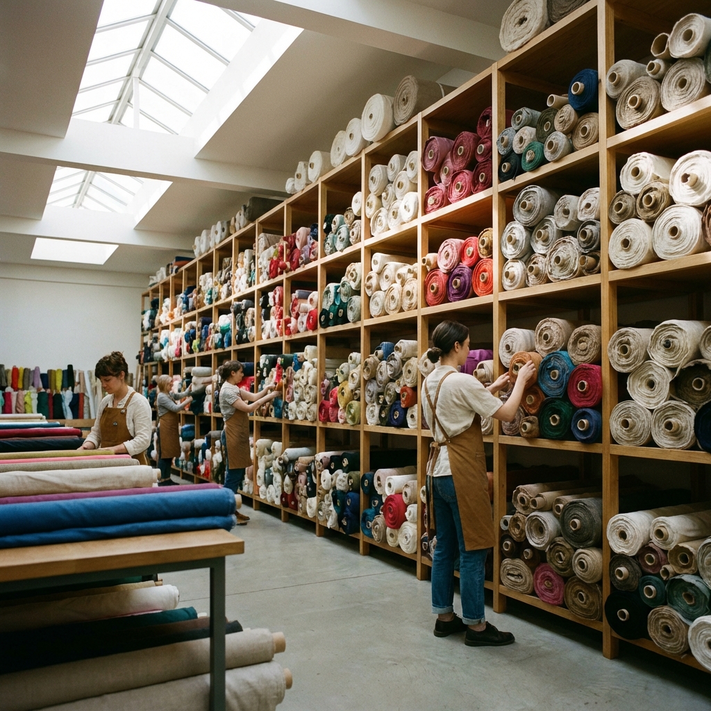 Quality fabric warehouse